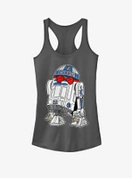 Star Wars Dapper R2D2 Girls Tank