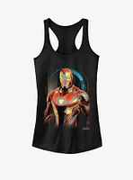 Marvel Iron Man Glow Girls Tank