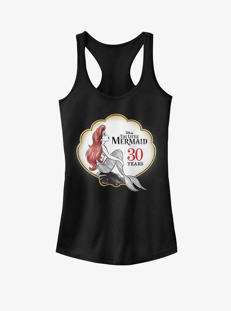 Disney The Little Mermaid Anniversary Logo Girls Tank