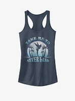 Disney Tinker Bell Take Me To Never Land Girls Tank