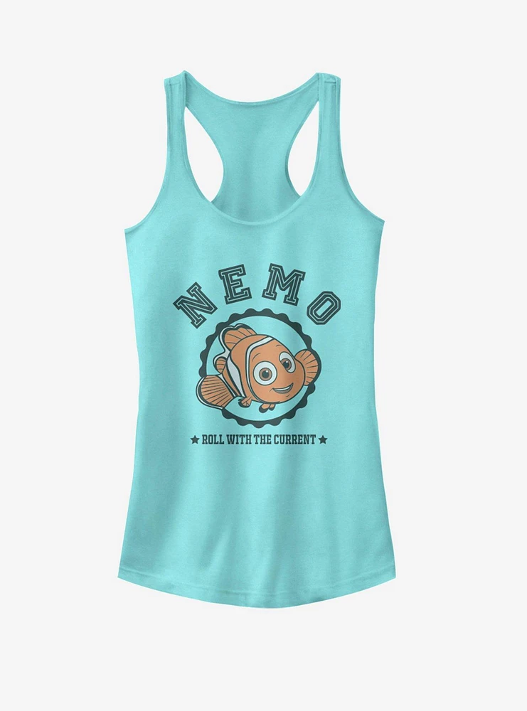 Disney Pixar Finding Dory Nemo Varsity Girls Tank