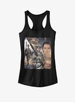 Star Wars UltimateRey Collage Girls Tank