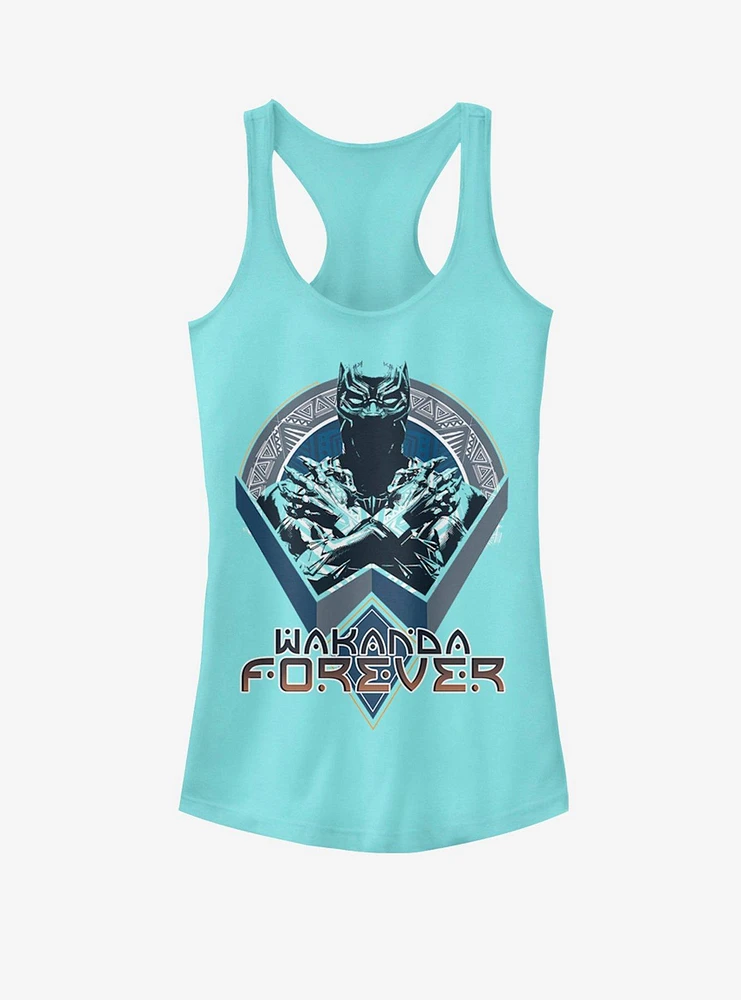 Marvel Black Panther Wakanda Shield Girls Tank