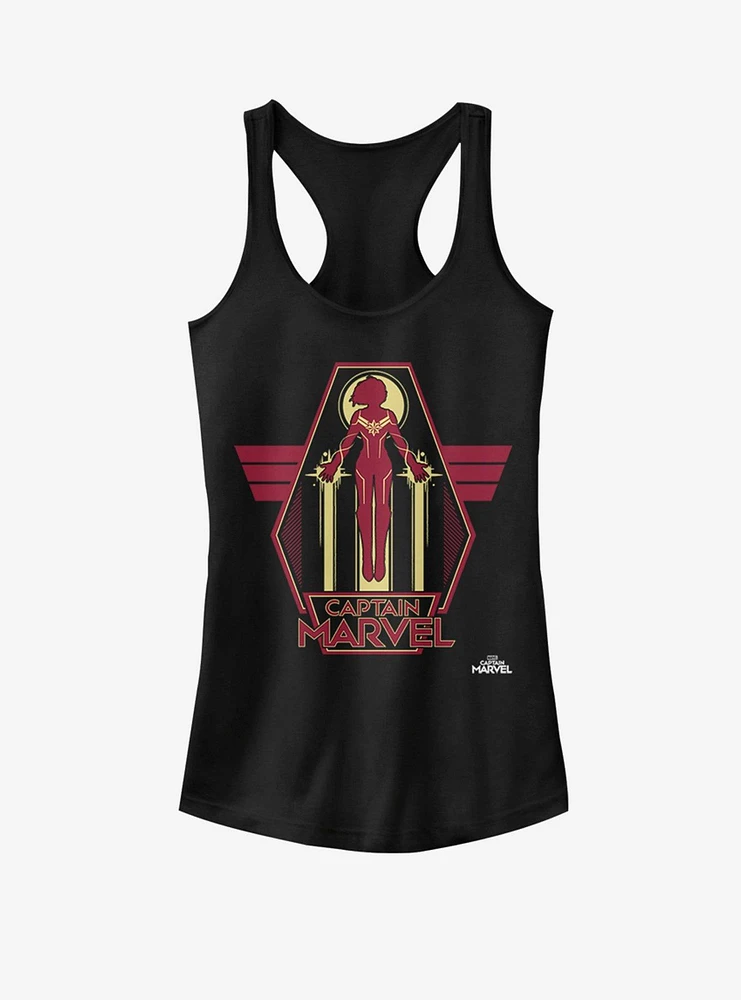 Marvel Captain Take Flight Girls Tank