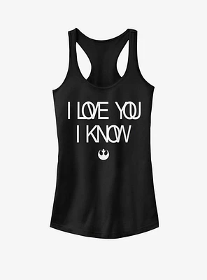 Star Wars Overlap Love Type Girls Tank