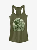 Star Wars Yoda One Retro Girls Tank