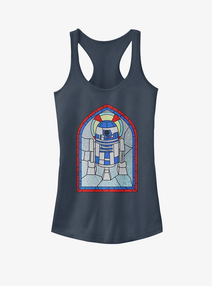 Star Wars Stained R2D2 Girls Tank