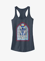 Star Wars Stained R2D2 Girls Tank