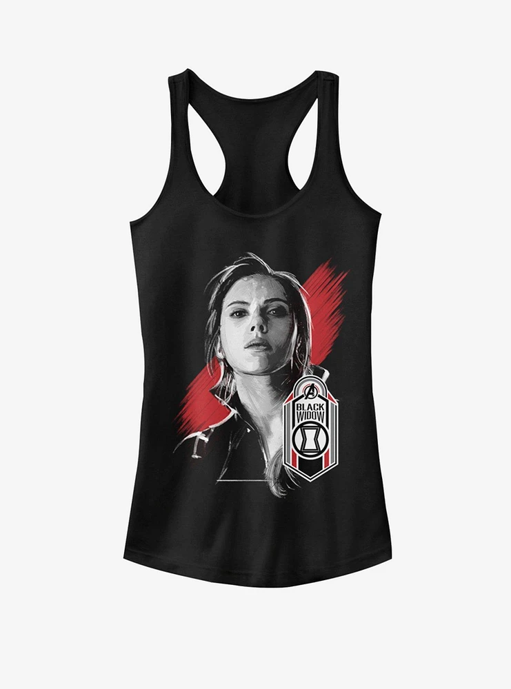 Marvel Black Widow Tag Girls Tank