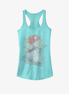 Disney Pixar Brave Watercolor Girls Tank