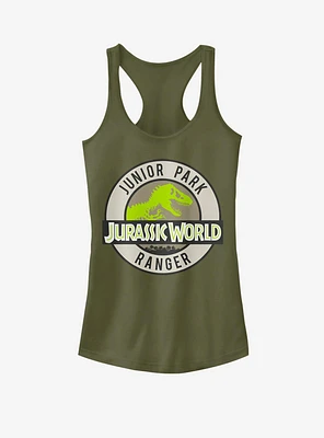 Universal Jurassic Park Junior Ranger Badge Girls Tank