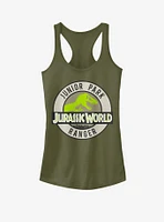 Universal Jurassic Park Junior Ranger Badge Girls Tank