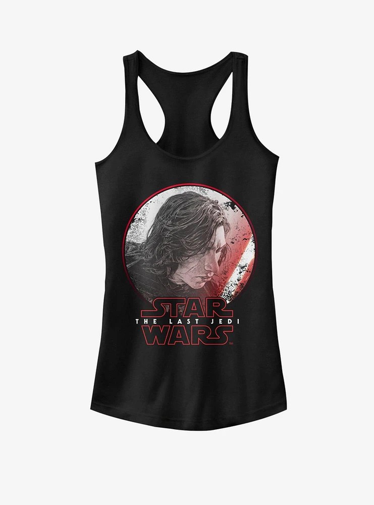 Star Wars Kylo Face Girls Tank