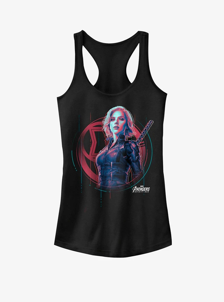 Marvel Black Widow Tech Girls Tank