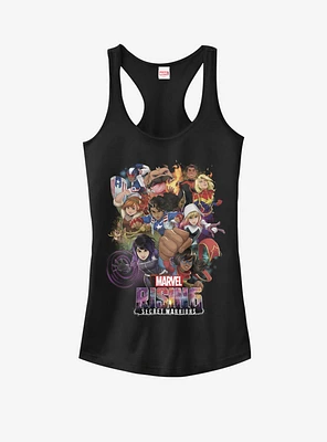 Marvel Secret Warrior Stack Up Girls Tank