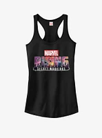 Marvel Secret Wars Logo Girls Tank