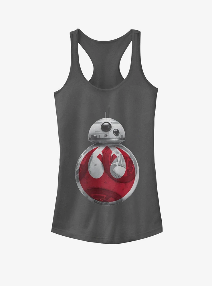 Star Wars Rebel On BB-8 Girls Tank