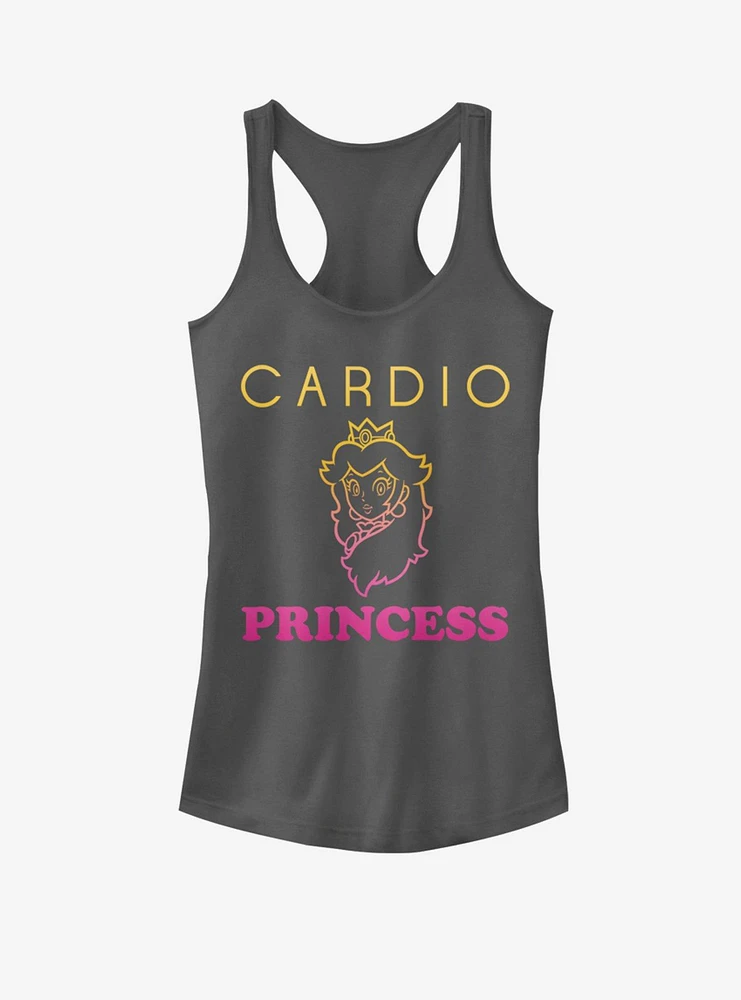 Nintendo Princess Peach Cardio Gradient Girls Tank