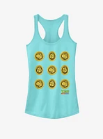 Nintendo Yoshi's Crafted World Coins Girls Tank