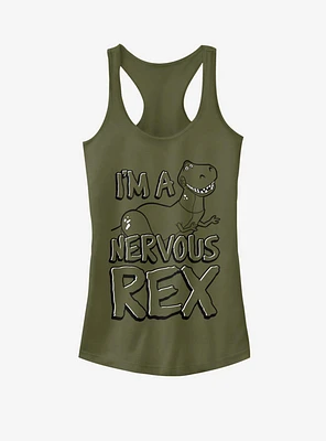 Disney Pixar Toy Story Nervous Rex Girls Tank