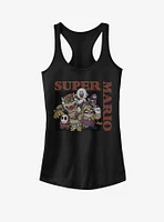 Nintendo Super Mario Vintage Baddies Girls Tank