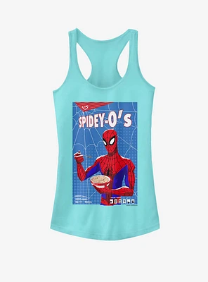 Marvel Spider-Man Spidey Cereal Girls Tank