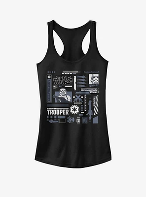 Star Wars Trooper Elements Girls Tank