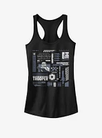 Star Wars Trooper Elements Girls Tank