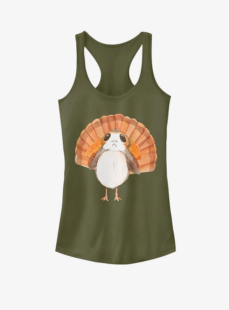 Star Wars Porg Turkey Girls Tank