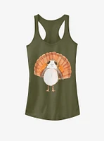 Star Wars Porg Turkey Girls Tank