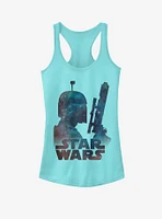 Star Wars Fett Nebula Girls Tank