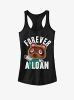 Nintendo Animal Crossing Mr. Nook Forever A Loan Girls Tank