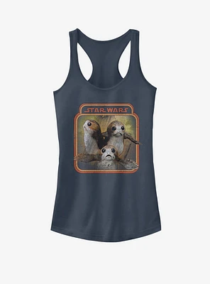 Star Wars Porgs Trio Girls Tank