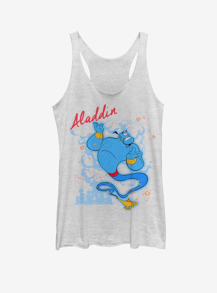 Disney Aladdin Genie Sparkle Womens Tank Top