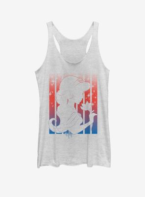 Disney Aladdin Jasmine Flag Womens Tank Top