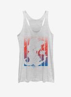 Disney Aladdin Jasmine Flag Womens Tank Top