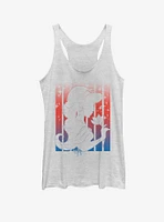 Disney Aladdin Jasmine Flag Womens Tank Top