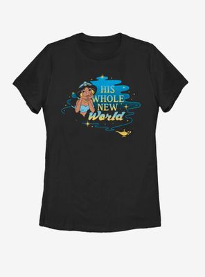 Disney Aladdin Whole New World Womens T-Shirt