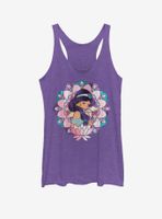 Disney Aladdin Glass Jasmine Womens Tank Top