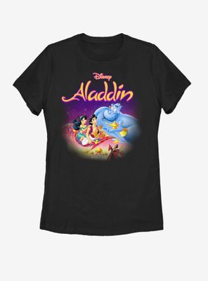 Disney Aladdin VHS Womens T-Shirt