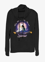 Disney Aladdin You Make My Heart Soar Cowlneck Long-Sleeve Womens Top