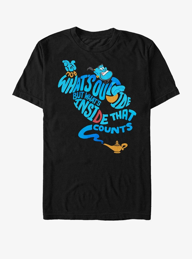 Disney Aladdin Quote Genie Bottle T-Shirt