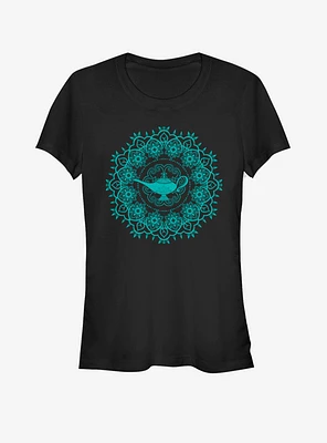 Disney Aladdin Lamp Mandala Girls T-Shirt