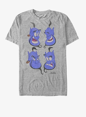 Disney Aladdin Genie Faces T-Shirt