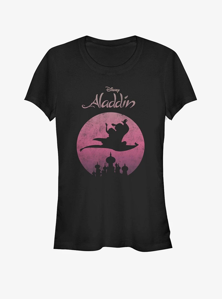 Disney Aladdin Flying High Girls T-Shirt