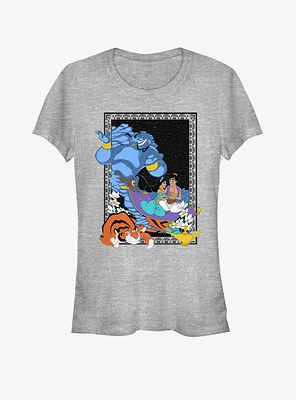Disney Aladdin Poster the Lamp Girls T-Shirt