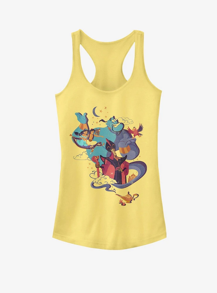 Disney Aladdin Vintage Poster Girls Tank