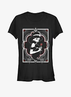 Disney Aladdin Black and White Jasmine Girls T-Shirt