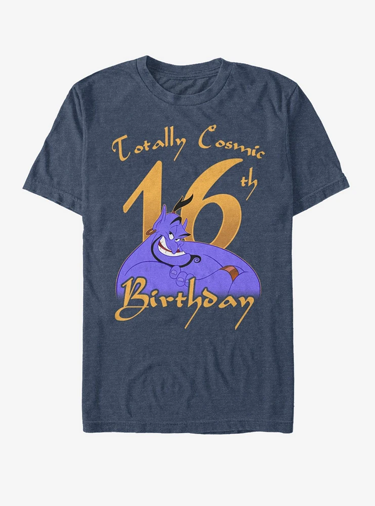 Disney Aladdin Genie Birthday 16 T-Shirt
