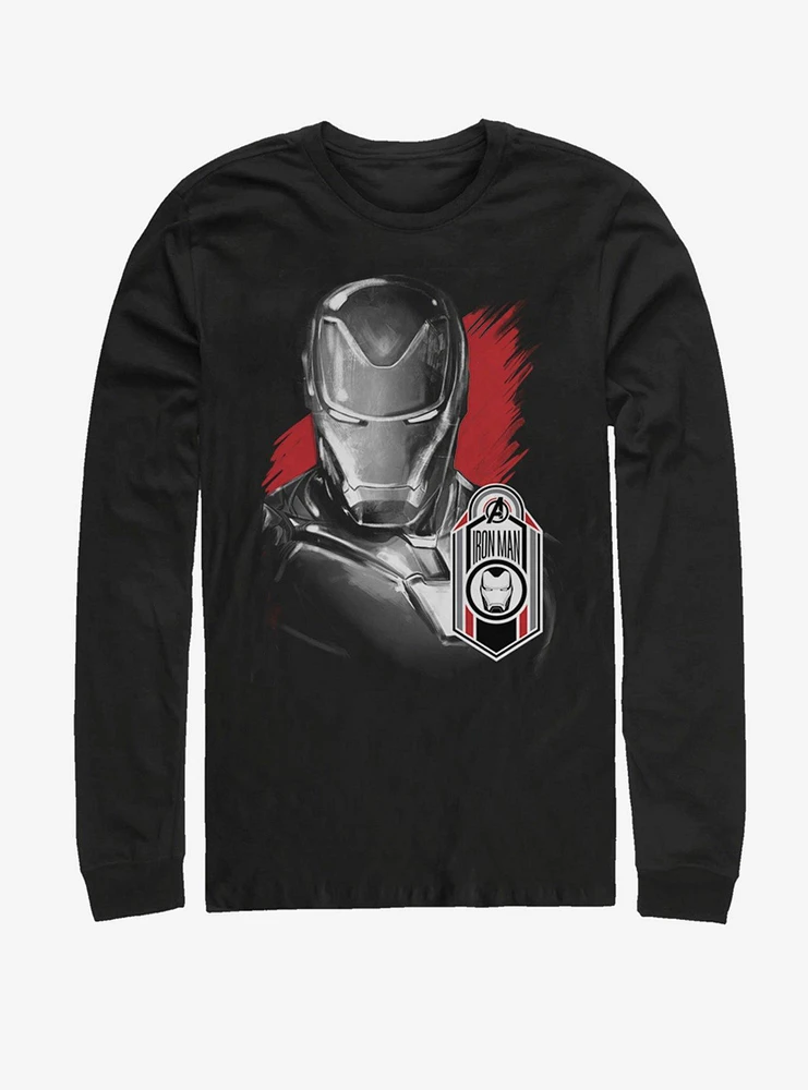 Marvel Avengers: Endgame Iron Man Tag Long-Sleeve T-Shirt